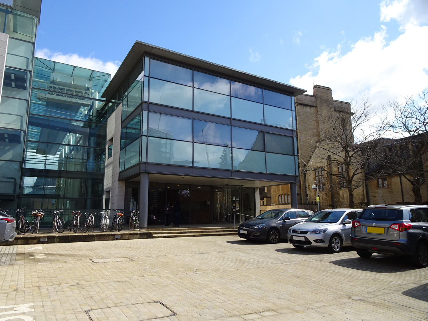 Astermood Oxford lab building exterior
